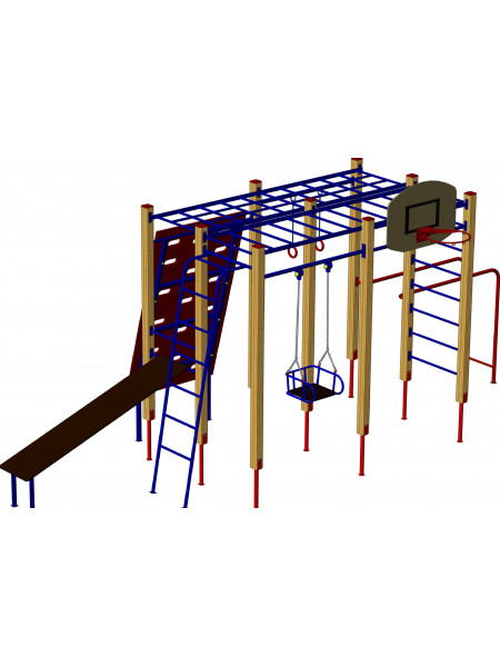 Спортивний комплекс вуличний Для друзів-1